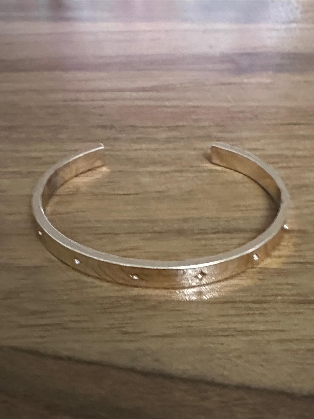 Gold-Tone Cuff Bracelet